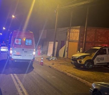 Homem morre e mulher fica gravemente ferida em Guaíra