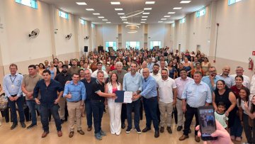 Itaipu viabiliza instalação de escola sustentável em Nova América da Colina
