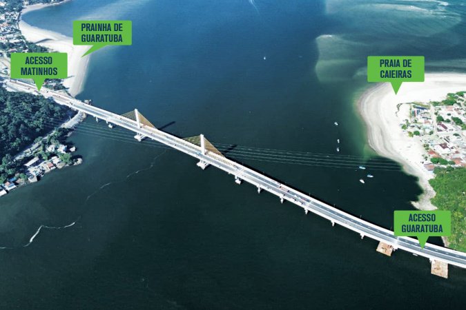 Inauguração da Ponte de Guaratuba: veja como vai funcionar o evento e os melhores lugares para assistir