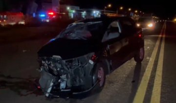 Motorista embriagado causa grave acidente na BR-369