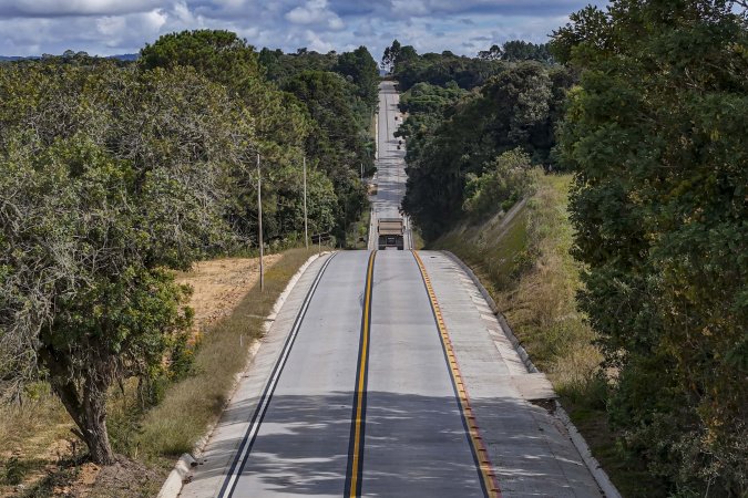 Ligação entre Mandirituba e São José dos Pinhais supera 65% de execução
