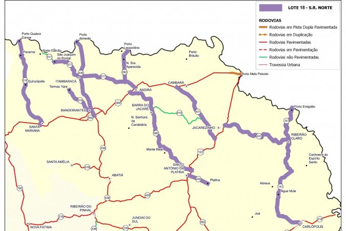 Estado realiza melhorias em três rodovias de Bandeirantes e Itambaracá