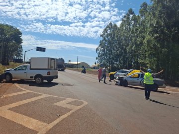 Saveiro e Montana batem na PR-486