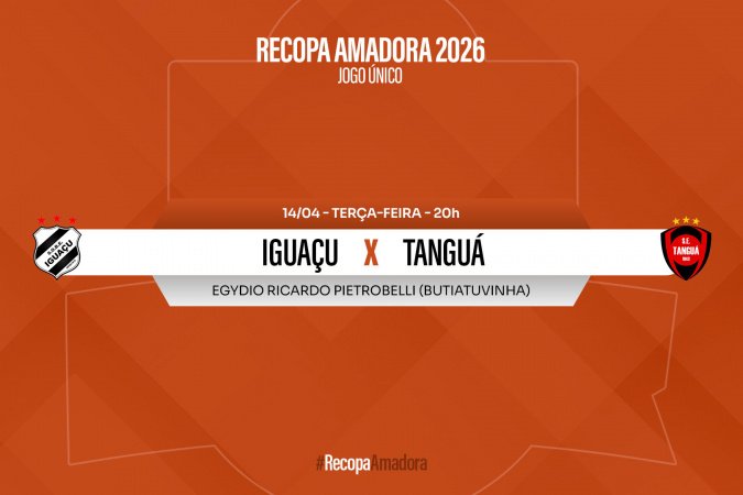 TV Paraná Turismo transmite ao vivo a final da Recopa Amadora 2026 de Curitiba