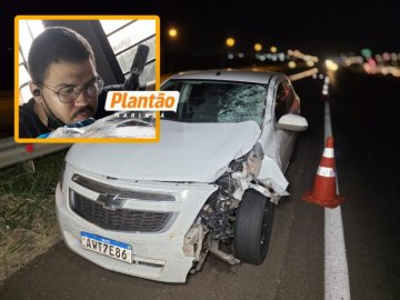 Tatuador morre após ser atropelado e atingido por motocicleta na PR-323