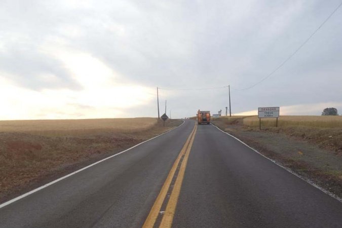 Estado vai pavimentar trecho de 11 quilômetros da PR-532 entre Apucarana e Londrina