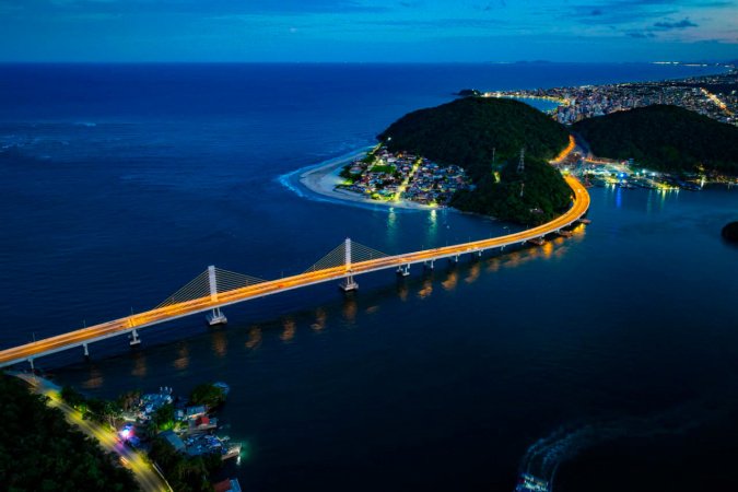 TV Paraná Turismo transmite ao vivo a inauguração da Ponte de Guaratuba nesta sexta-feira