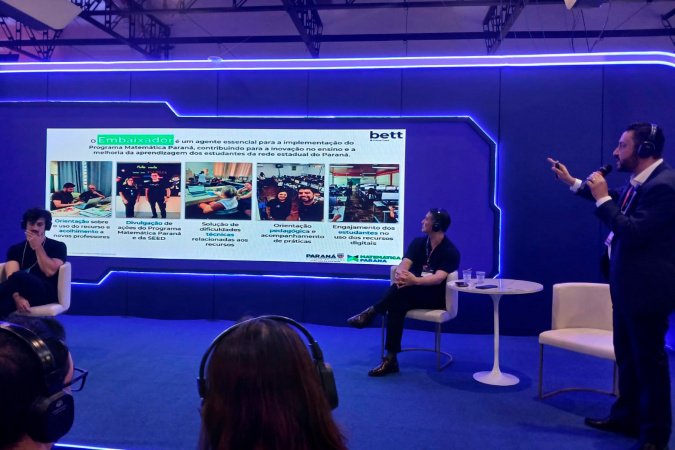 Paraná apresenta inovações no ensino da Matemática em evento de tecnologia para a educação