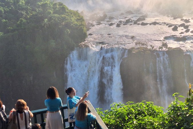 Parque Nacional do Iguaçu foi o segundo mais visitado do Brasil em 2025, aponta ranking