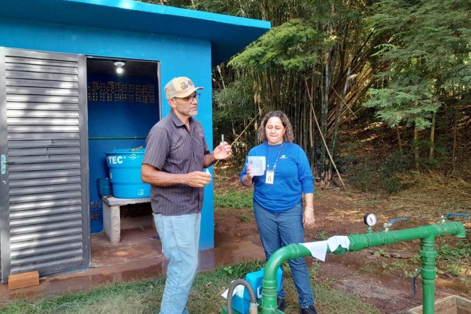 Sanepar ensina como manter a qualidade da água em comunidades rurais