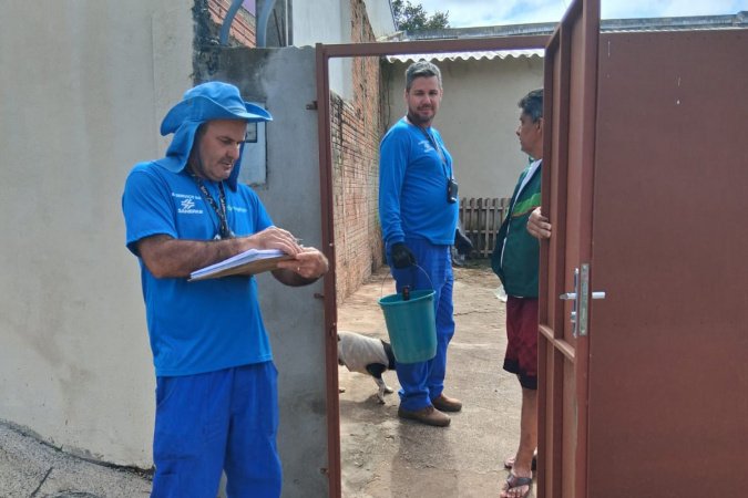 Sanepar faz vistoria em imóveis de Santo Antônio da Platina e do Norte Pioneiro