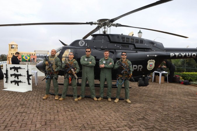 Com 18 aeronaves, forças de segurança têm frota inédita à disposição para qualquer missão