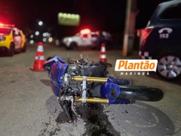 Motociclista morre após perder controle de moto de alta cilindrada na PR-317
