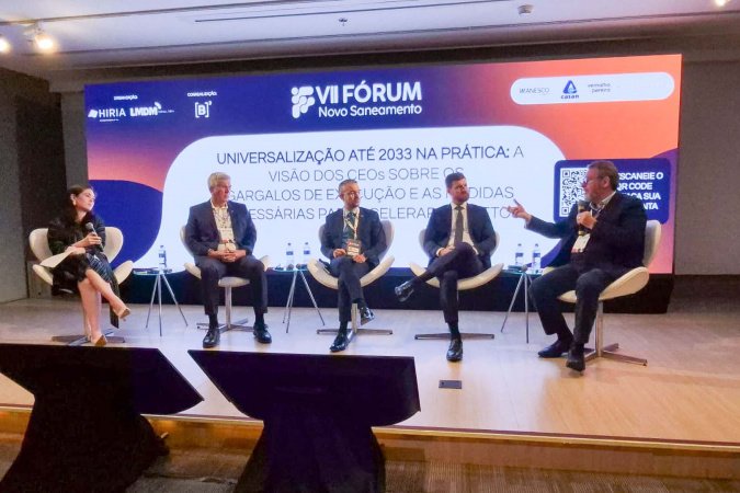 Sanepar apresenta modelo de eficiência no 7º Fórum Novo Saneamento em São Paulo