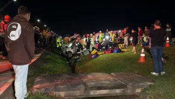 Vítimas de acidente na BR-277 são identificadas