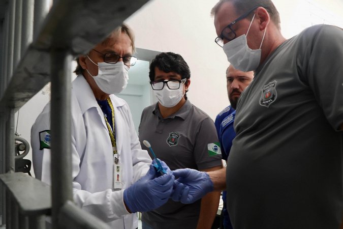 PPPR e PCIPR coletam mais de 3,4 mil amostras de DNA em unidades penais no Paraná