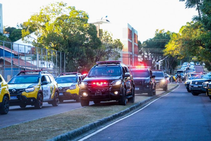 Forças de segurança levam Missão Paraná a Maringá e reforçam ações ostensivas