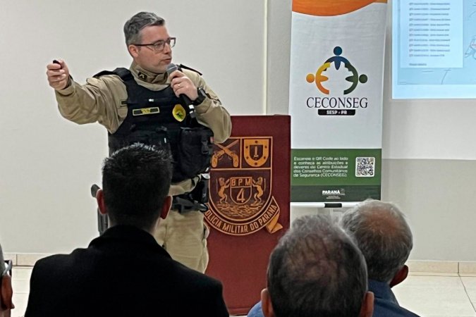 Forças de segurança promovem encontro comunitário para fortalecer ações em Maringá