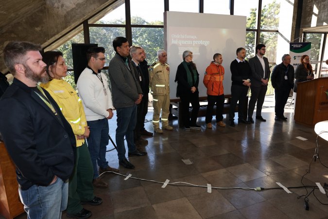 Nova campanha de prevenção e combate a incêndios florestais é iniciada no Paraná