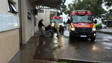 Adolescente é atropelada na Avenida Brasil