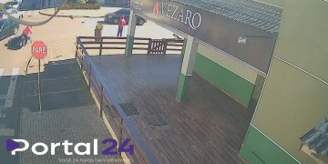 Adolescente fica ferida após colisão entre carro e scooter elétrica no Interlagos