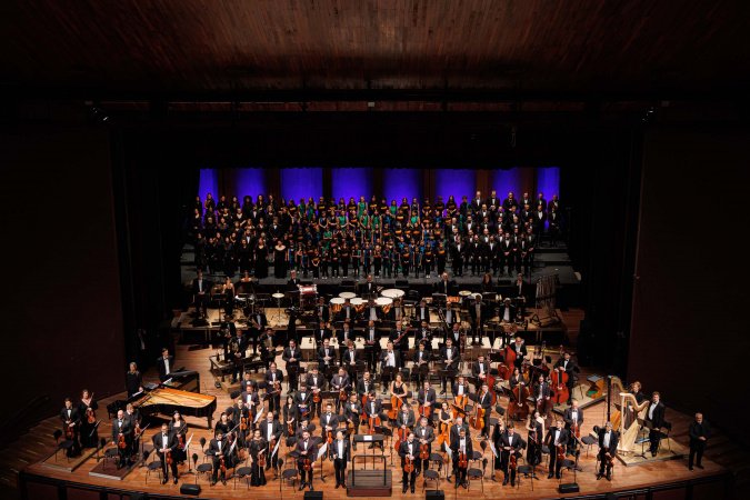 Concerto dos 41 anos da Orquestra Sinfônica do Paraná leva 4,3 mil pessoas ao Guaíra