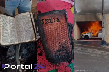 Bíblia encontrada intacta após incêndio em veículo chama atenção de moradores no Paraná