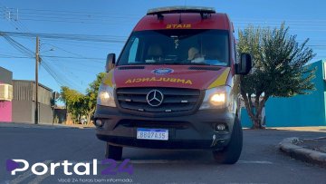 CÂMERA DE SEGURANÇA MOSTRA MOMENTO DE ATROPELAMENTO DE IDOSA NO BAIRRO BRASÍLIA, EM CASCAVEL