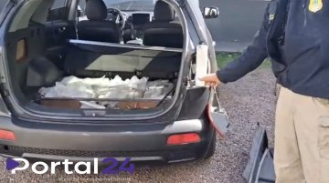 Casal é detido com maconha escondida em compartimento secreto na BR-369