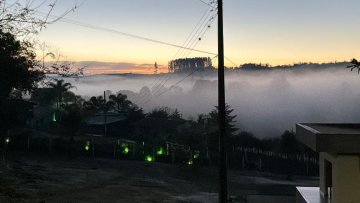 Cascavel amanhece com 2°C, sensação térmica de -1°C e registros de geada em diversos bairros