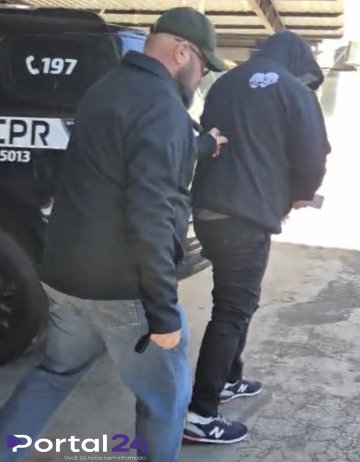 Condenado por estupro é preso em Toledo após ação conjunta de forças policiais
