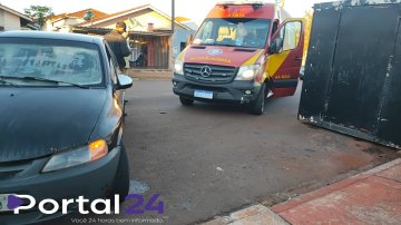 Criança é atingida por carro em bairro de Cascavel