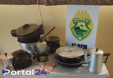 Dupla é presa por furto e receptação em Catanduvas