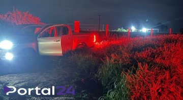 Furto durante jogo da Seleção termina com recuperação de Hilux e confronto armado no Noroeste