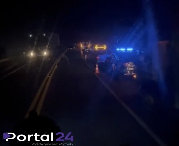 Grave acidente na BR-277 deixa dois mortos e um ferido em estado crítico