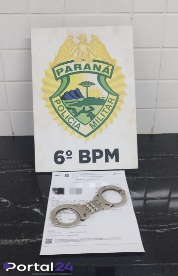 Homem com mandado por tráfico de drogas é preso pelo CHOQUE no bairro Interlagos, em Cascavel