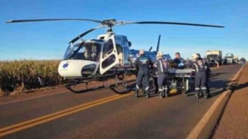 Homem fica ferido em acidente entre Toledo e Assis Chateaubriand