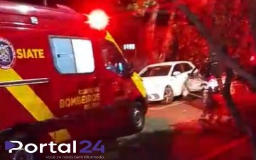 Homem morre após perder controle de veículo e bater contra árvore em Campo Mourão