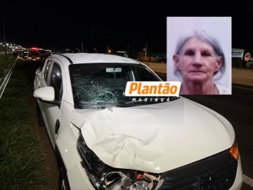 Idosa de 76 anos morre após ser atropelada em Maringá
