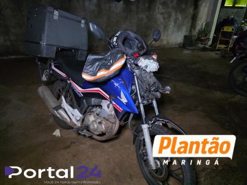 Motoboy e morador de rua ficam em estado gravíssimo após atropelamento em Maringá