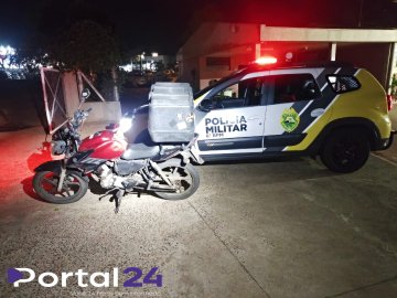 Motociclista é preso por embriaguez ao volante e levava criança na motocicleta em Cascavel