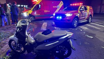 Motorista com CNH cassada é preso após acidente que deixou motociclista gravemente ferida em Cascavel