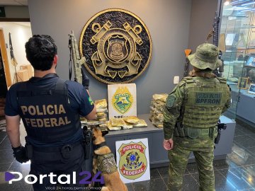 Mulher é presa com 33 kg de droga em ônibus durante ação integrada em Guaíra