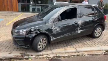 Mulher fica ferida em acidente no bairro Neva