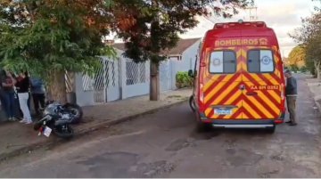 Mulher fica ferida em acidente no Parque Verde