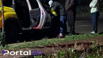 Mulher sofre traumatismo craniano após acidente próximo à FAG; motorista retorna ao local e assume envolvimento em Cascavel