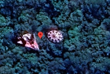 Objeto misterioso no Google Maps viraliza no Paraná e até Polícia Militar entra na brincadeira