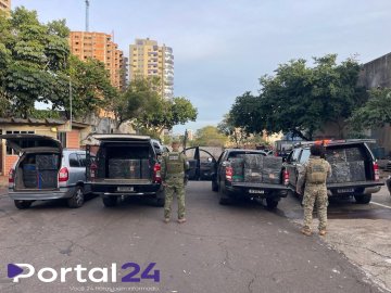 PF e PM apreendem carga milionária de eletrônicos em Foz do Iguaçu