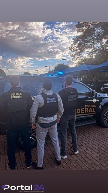 PF prende foragido internacional em Guaíra para fins de extradição ao Paraguai