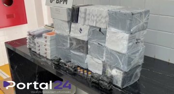 Polícia apreende celulares e medicamentos contrabandeados na rodoviária de Cascavel